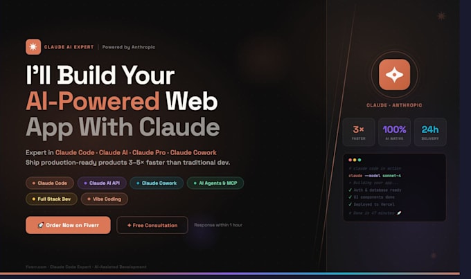 be your claude code expert for ai assisted website and web app development