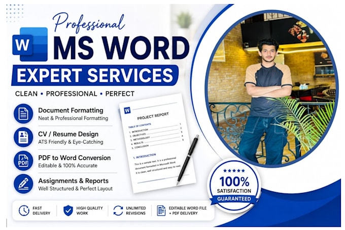format assignments, reports, and documents in ms word