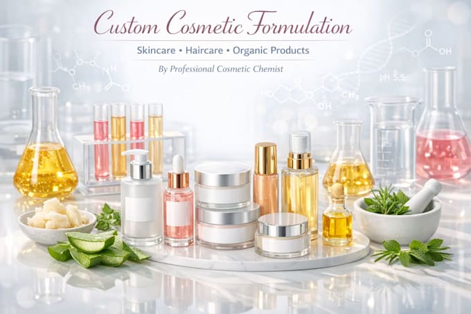 develop cosmetic formulation and perfume formulation