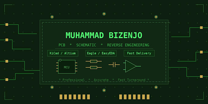 do professional pcb reverse engineering for any electronic design