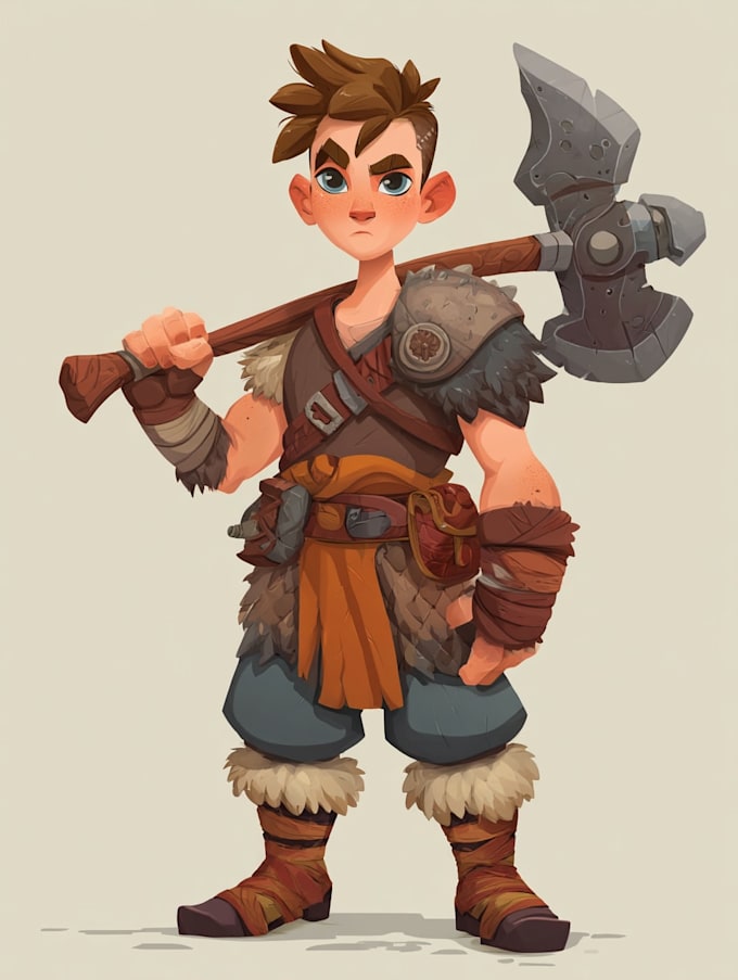 create 2d game character or 2d game character