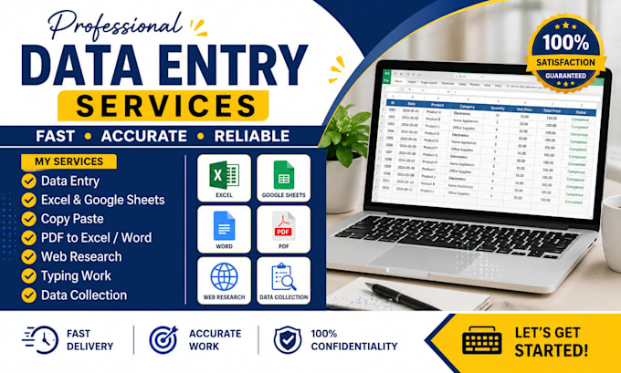 do data entry, copy paste work and invoice processing