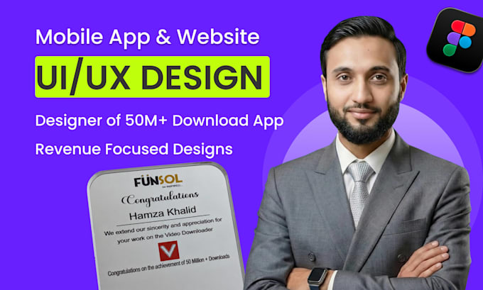 do app and web UI UX audit and redesigning