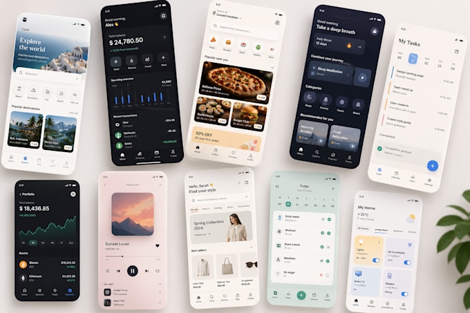 Do figma ui ux design for website, mobile app, dashboard by Eyadhisham ...