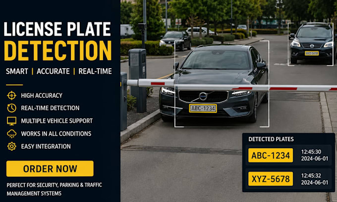 build license plate recognition vehicle detection anpr system opencv ai