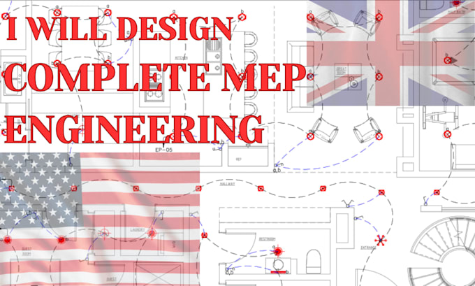 design complete mep engineering plans for permits