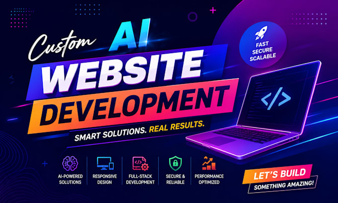do ai website development ,chatbot, ai software as full stack web developer