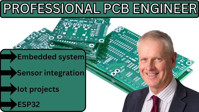 design esp32, arduino design, sensor integration, embedded system in kicad