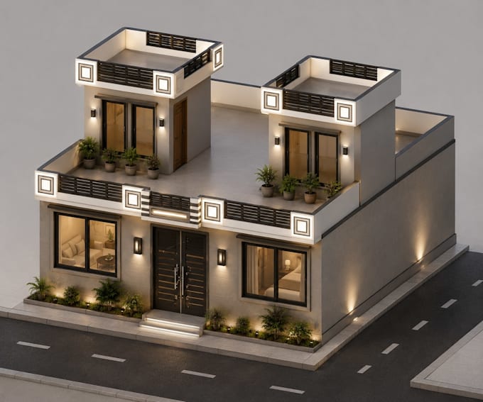 create house plans, elevations and site plans in autocad