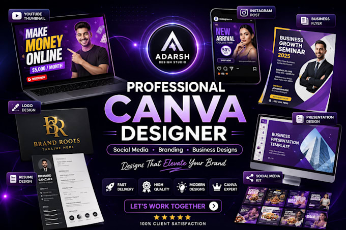 create premium canva designs for your need with in ai