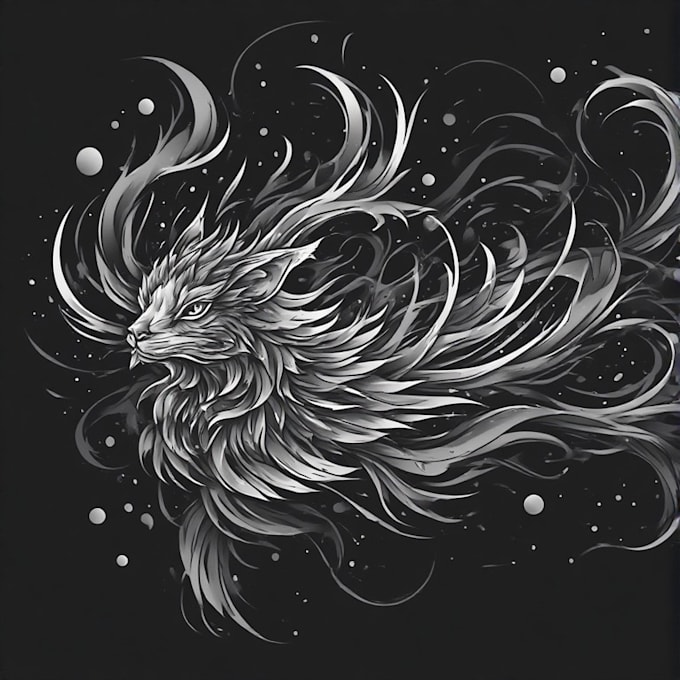 create minimalist and modern tattoo art