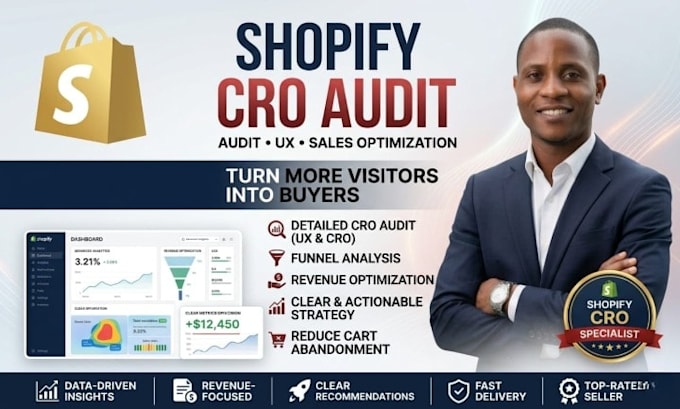 do shopify cro audit and shopify conversion rate optimization to boost sales