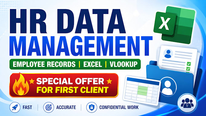 do HR data management employee records data matching and vlookup