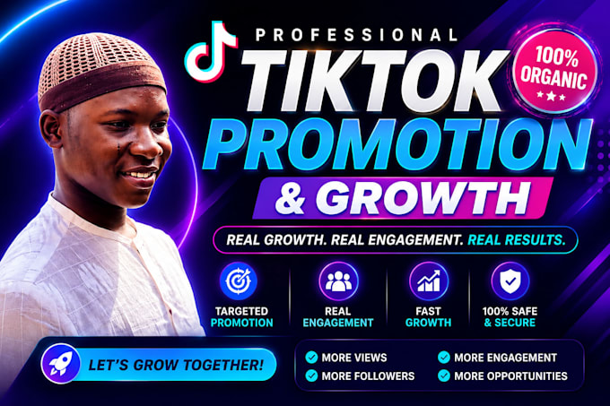 provide professional tiktok promotion and growth