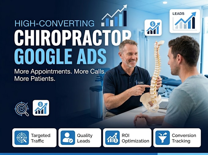 run high converting chiropractor google ads