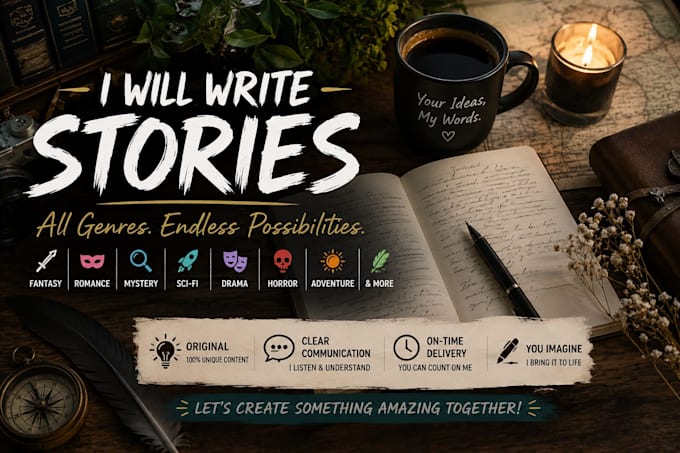write your original and unique story