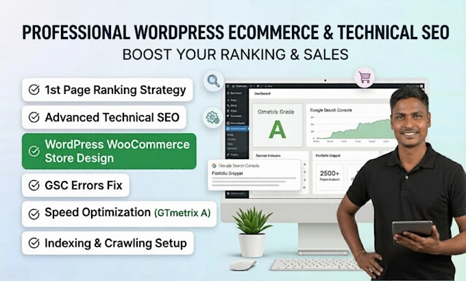 create viral a professional wordpress ecommerce website with advanced SEO