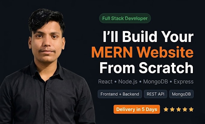 build a full stack mern website with react frontend and node js backend