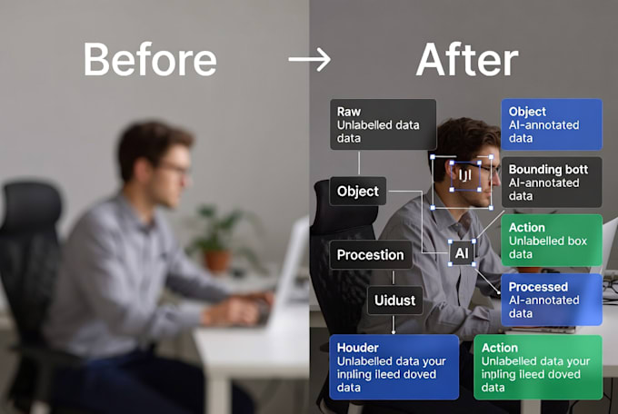 track and annotate activity in video for ai training