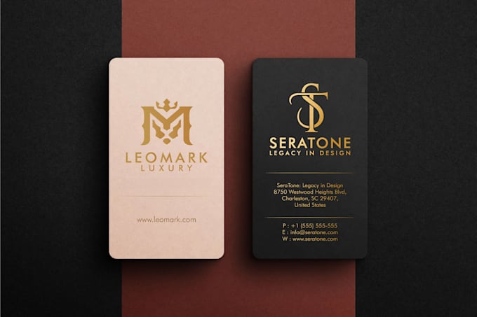 do modern minimalist luxury business logo design