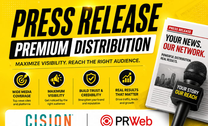 do premium press release distribution and press release writing, PR distribution