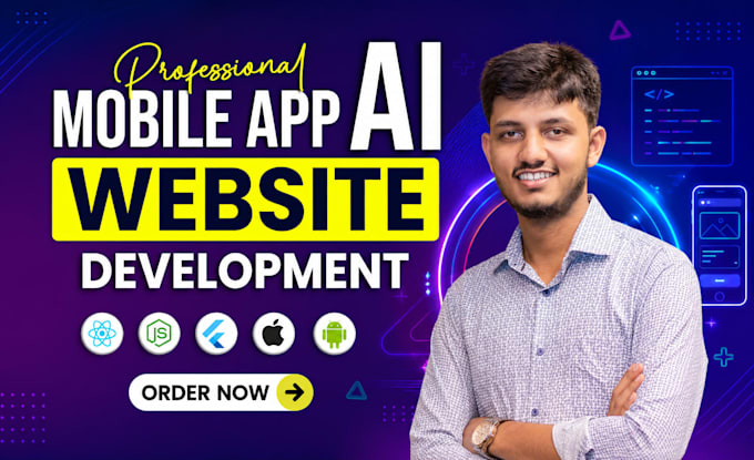 develop ai website, ai software, front end, backend full stack developer