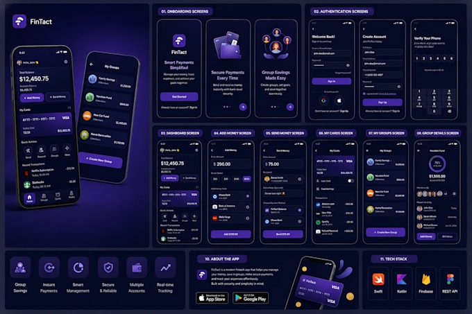 create wallet app backend and payment system