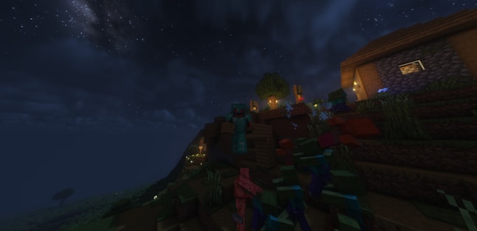 be a minecraft actor for yt videos