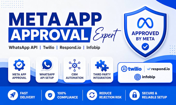 approve meta app meta developer app meta app approval twilio respond io infobip
