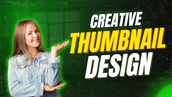 create professional and clickable youtube thumbnails