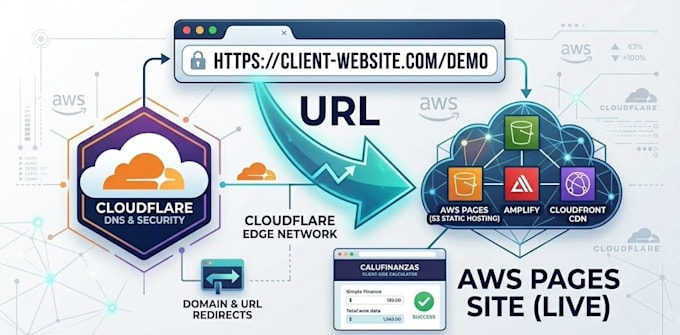 configure dns records, domain redirects