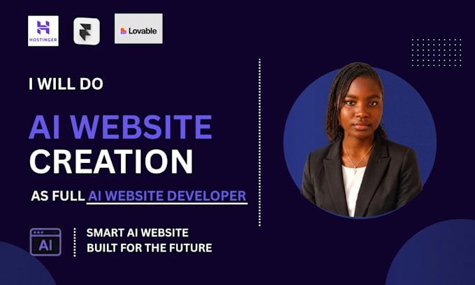 Do ai custom design website development as full stack web developer by ...