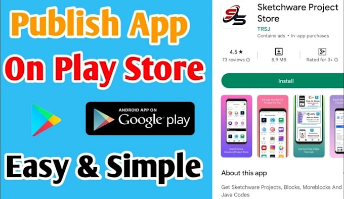 publish your app on my old google play console apple app store