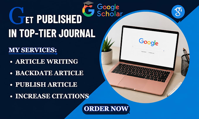backdate, write and publish research article in google scholar indexed journal