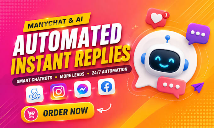 do manychat ai chatbot, automated instant replies and social media dm automation
