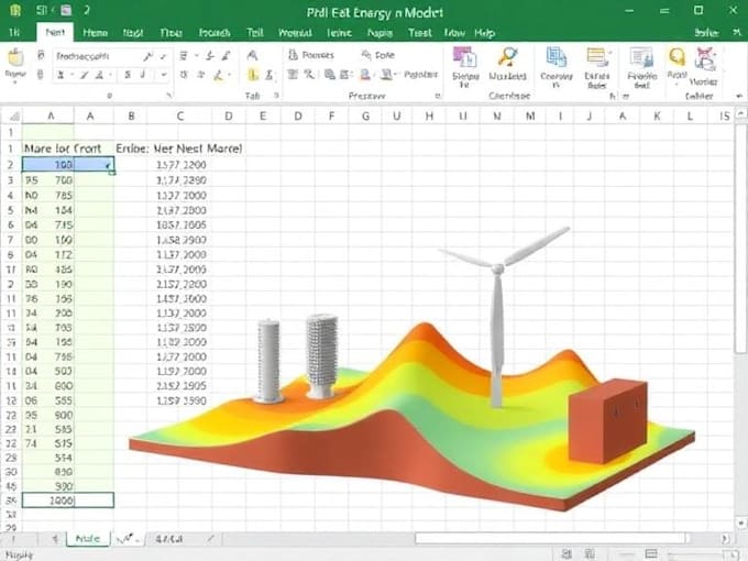 do energy modelling on excel