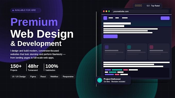 create a website for whatever you may need