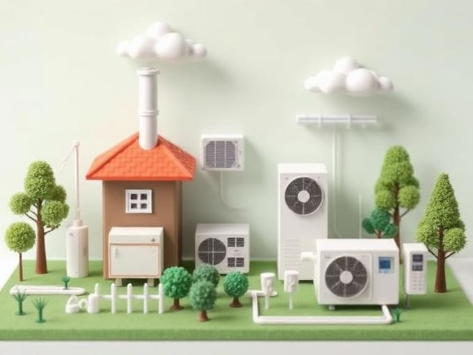 model energy systems like heating systems, air conditioners, etc