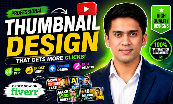 design viral ai thumbnails for you