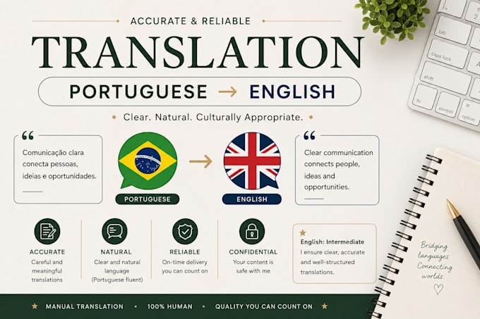 do translation english to portuguese