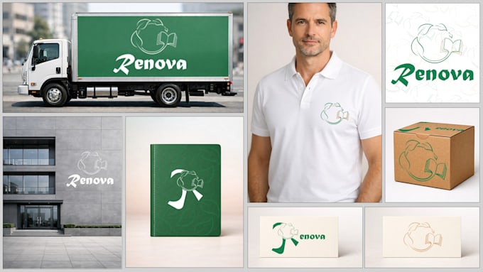 design a unique and professional brand identity for you