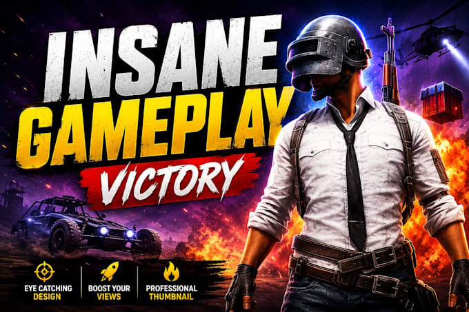 make clickable gaming youtube thumbnails