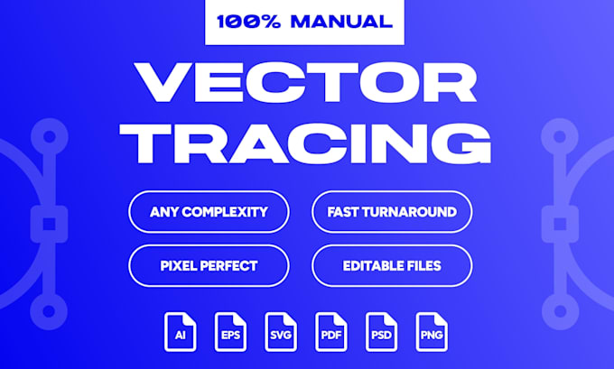 manually redraw and vectorize logo to svg ai eps