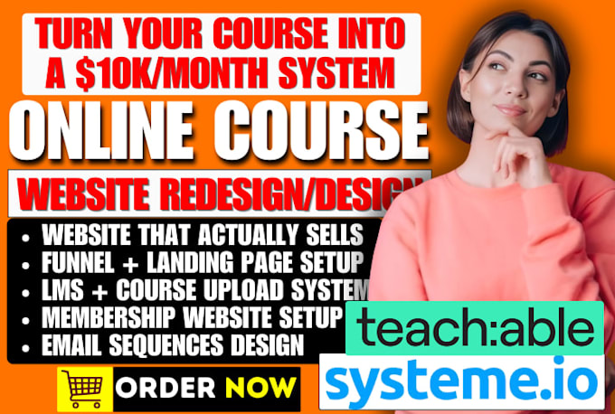spanish systeme io landing page systemeio website online course lms sales funnel