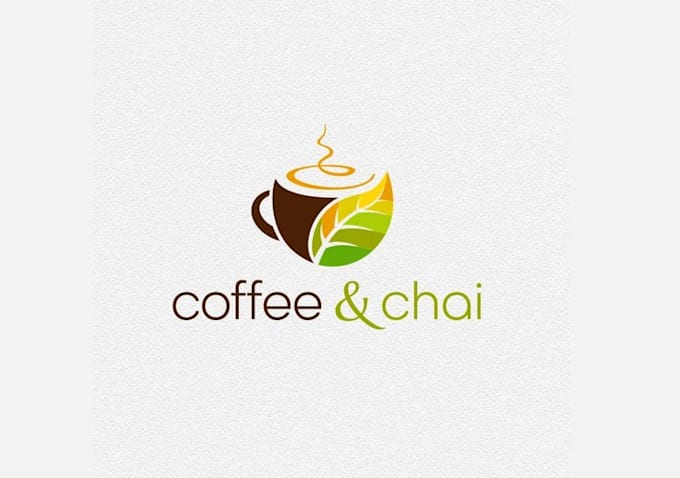 design unique coffee chai logo