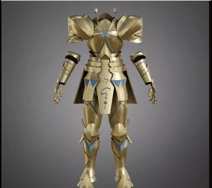 do 3d cosplay creation, props, armor, halloween mask, helmet, 3d printable model