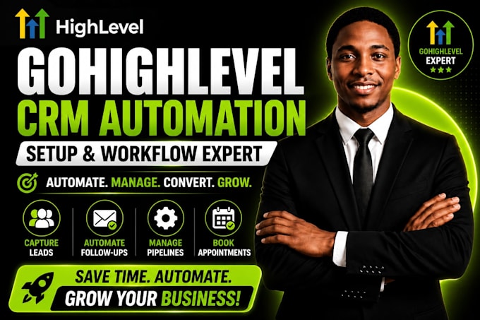 setup gohighlevel CRM and workflow automation