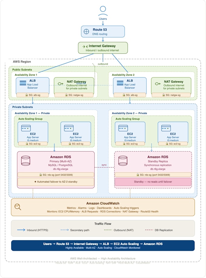 create and configure AWS infrastructure using terraform