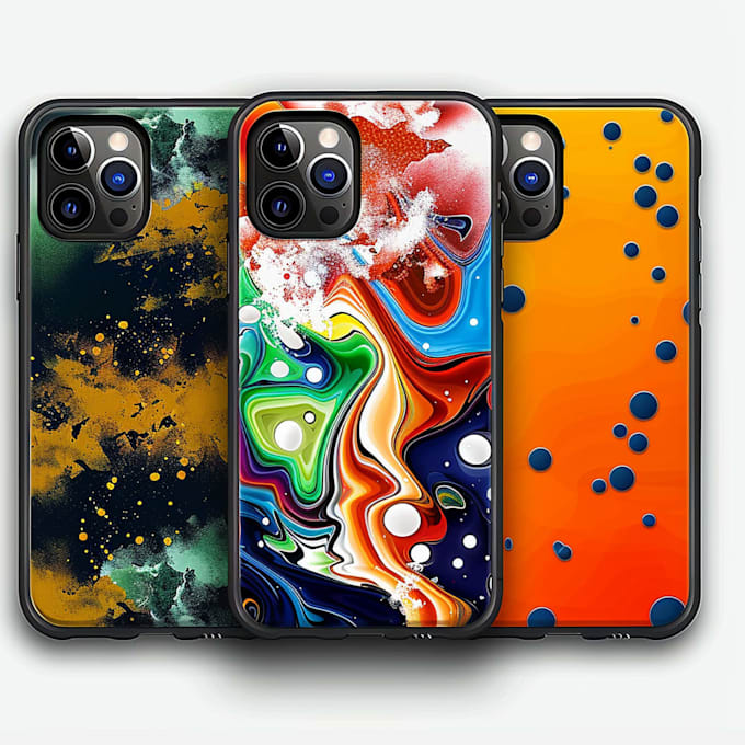 do trendy mobile cover or phone case design
