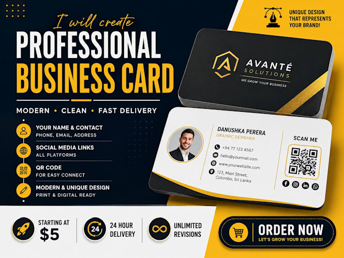 design professional business card